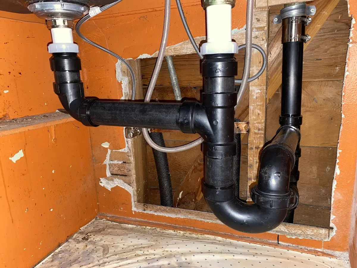 Professional Pipe Bursting equipment and tools on the job in Brier